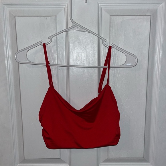Red Ruched Set - Picture 1 of 7